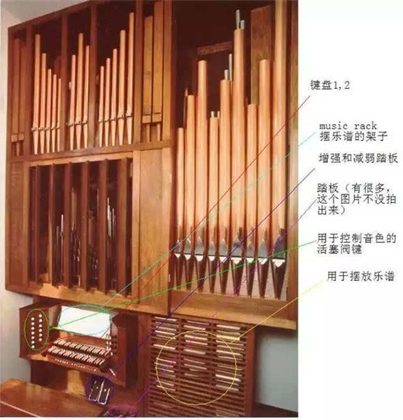 管風琴的細節