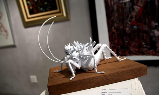 南非藝術家別出心裁的3D打印作品