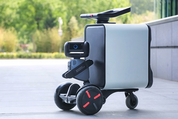 用平衡車(chē)送外賣(mài)？Segway Robotics和Intel聯(lián)合推出配送機(jī)器人