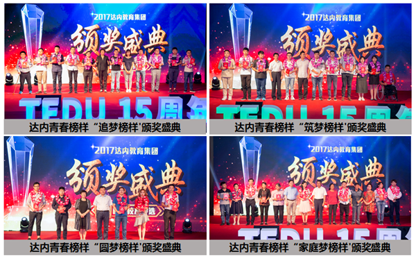 達內慶祝成立十五周年，舉辦青春榜樣頒獎典禮